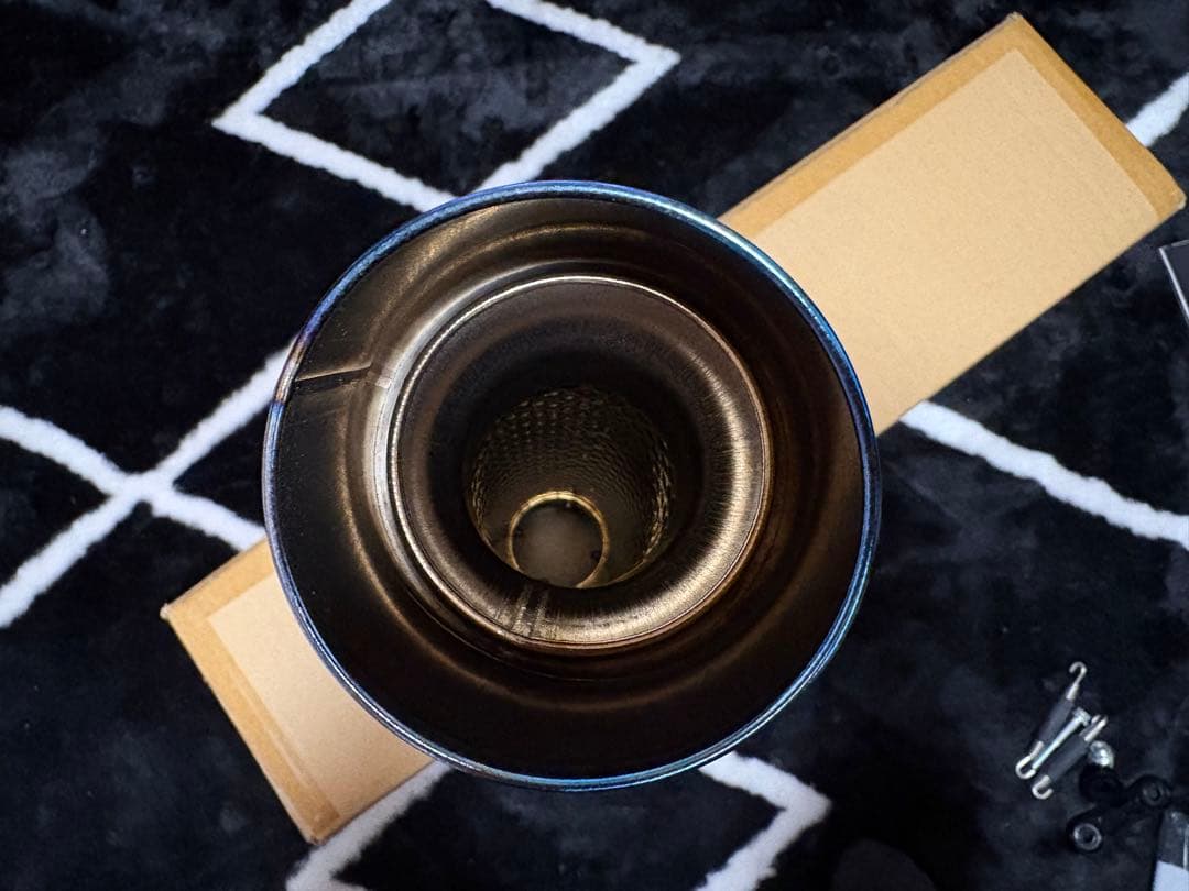 Z900RS トリックスター スリップオンマフラー ショットガン 焼チタン超美品