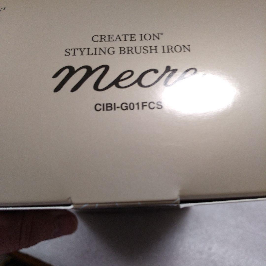 クレイツ イオン スタイリング mecre ブラシ アイロン 新品
