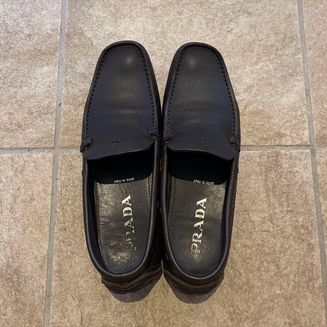PRADA ドライビングシューズ ブラック