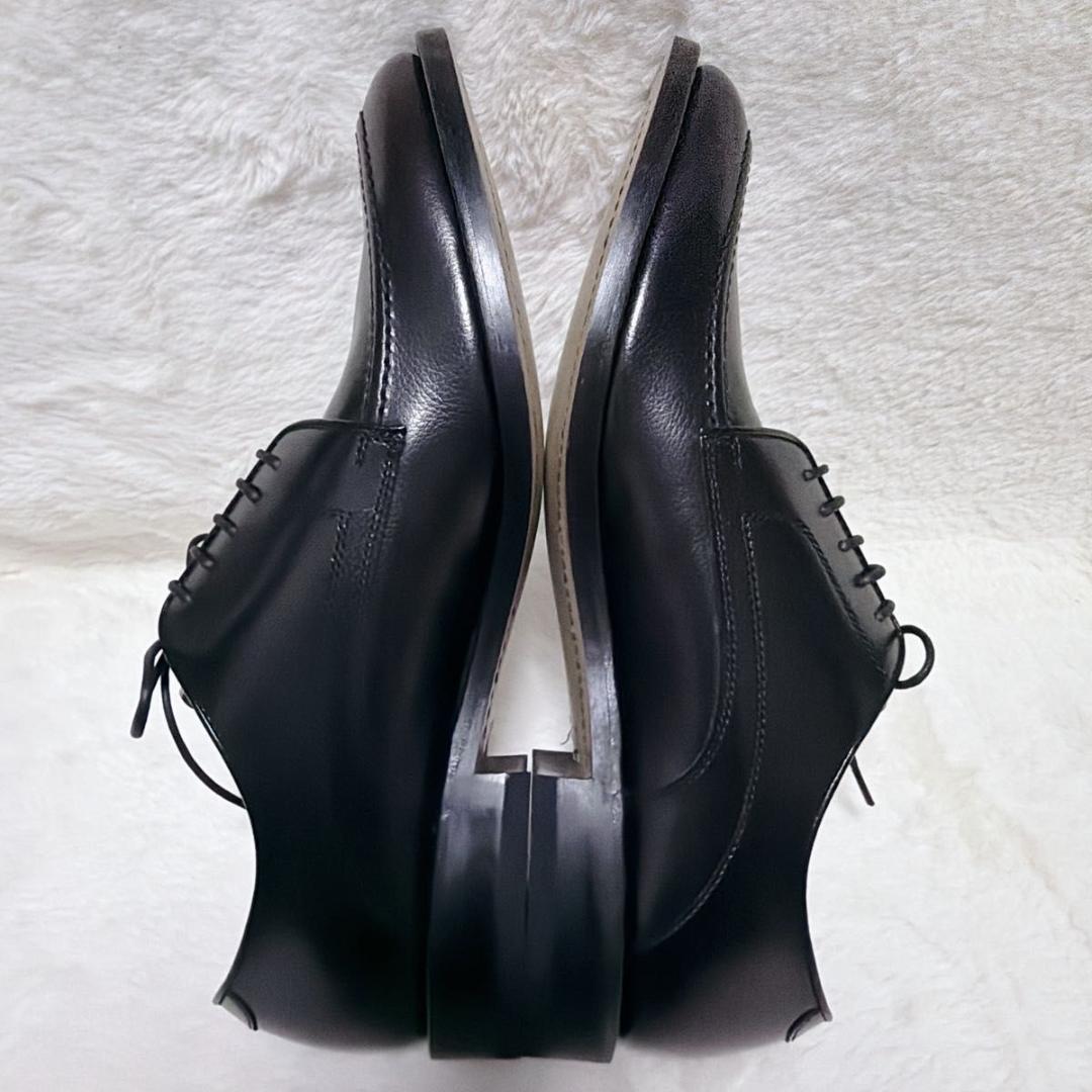 未使用級 REGAL ビジネスシューズ Uチップ メンズ EEE 26.5 黒