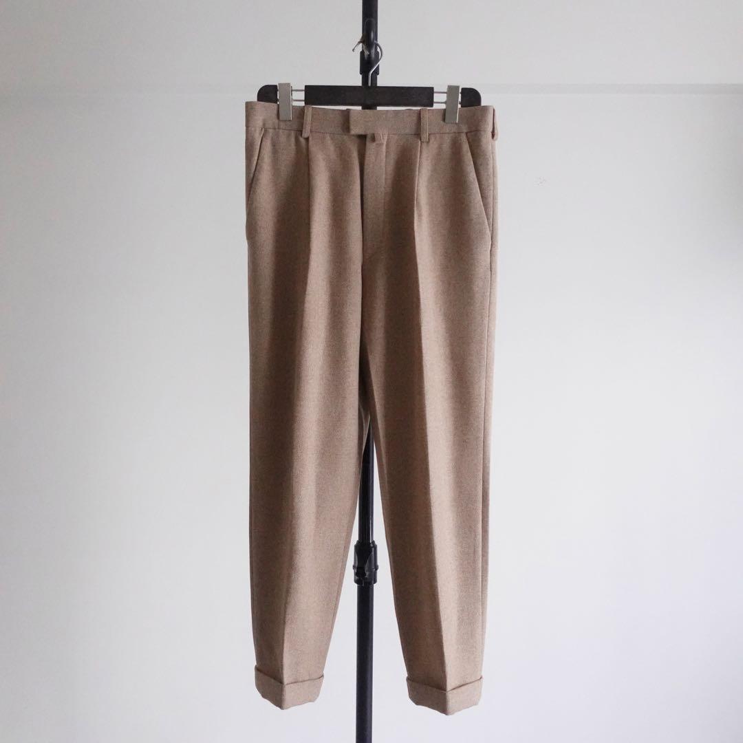 1990s Dries Van Noten ウールヘリンボーントラウザーズ