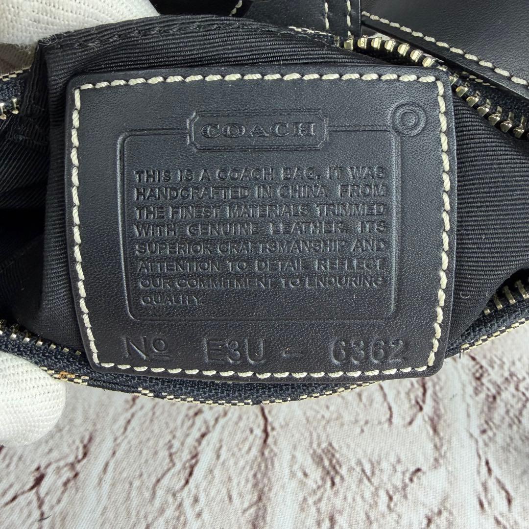 COACH シグネチャー　アクセサリーポーチ　ワンショルダー　6362 ソーホー