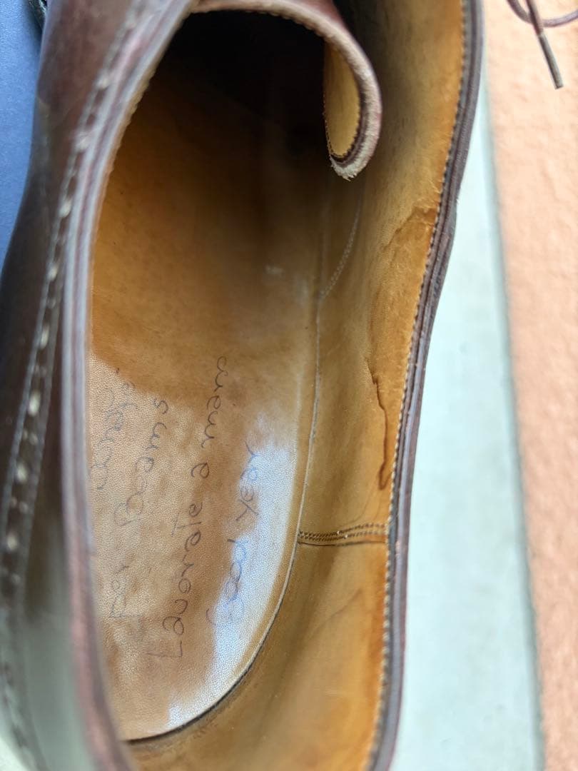 【クリスマス特価】エンツォボナフェ × BEAMS クォーターブローグシューズ