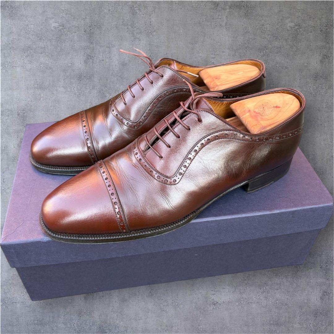 【クリスマス特価】エンツォボナフェ × BEAMS クォーターブローグシューズ