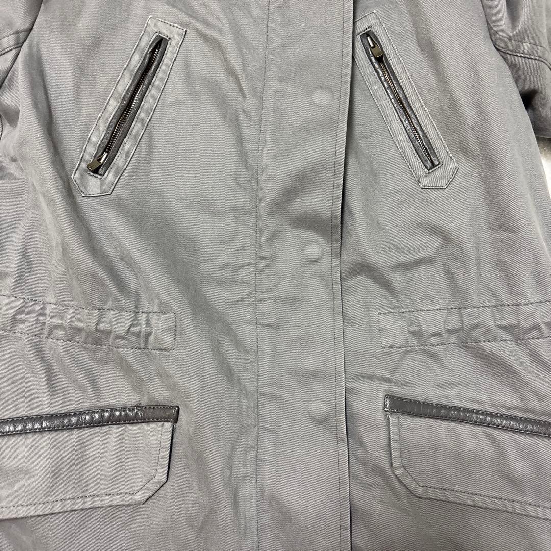 ダイアグラム　グレースコンチネンタル ラビットファーライナー付きモッズコート