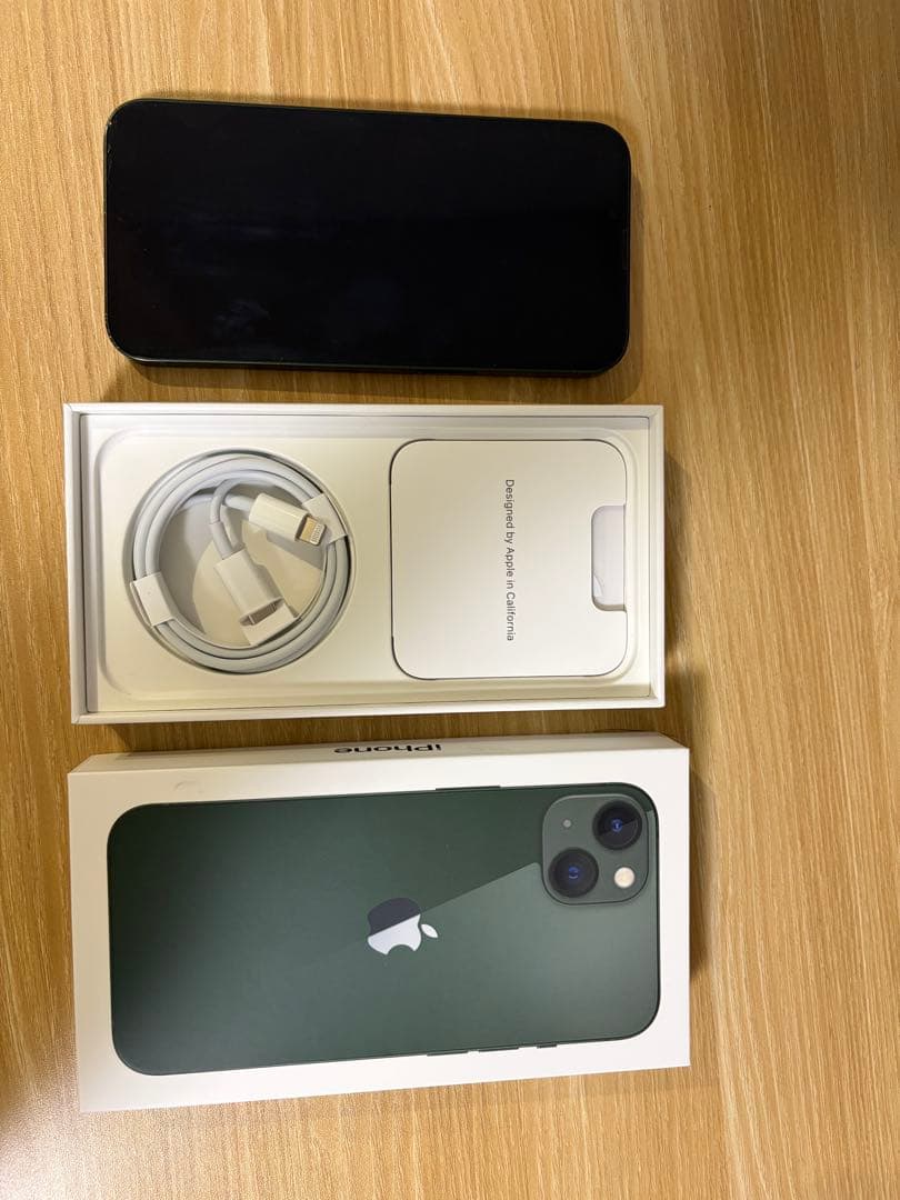 Apple iPhone 13 グリーン128GB SIMフリー