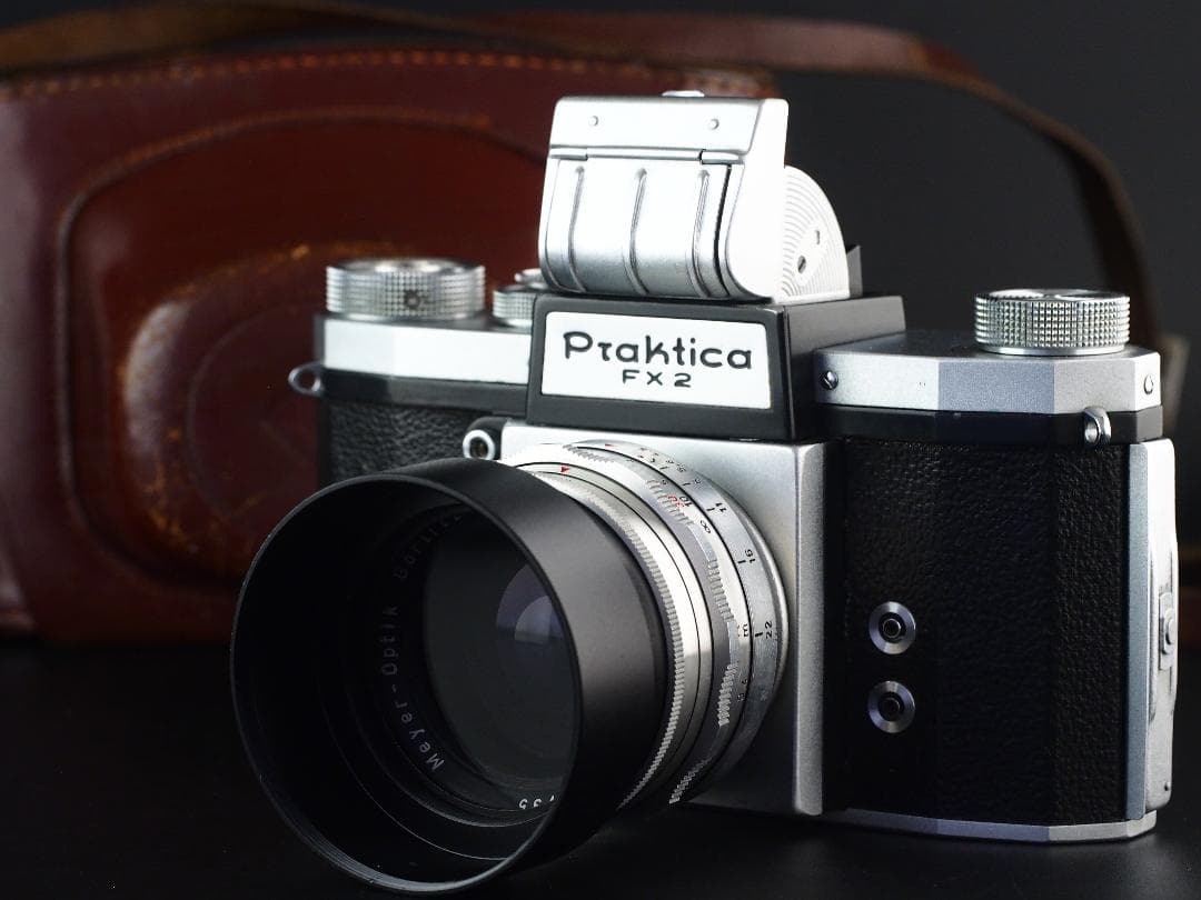 フィルムカメラ KW PRAKTICA FX2 + MEYER PRIMAGON 4.5/35