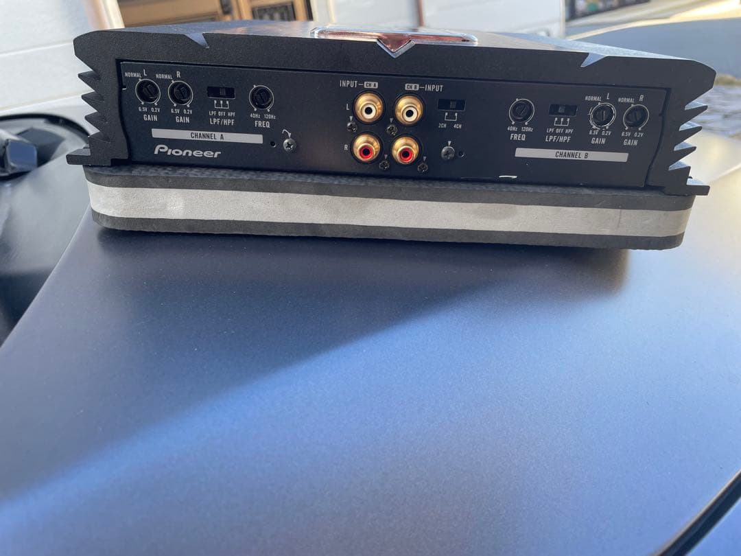 カロッツェリアブリッジャブル4チャンネルパワーアンプPRS-A700