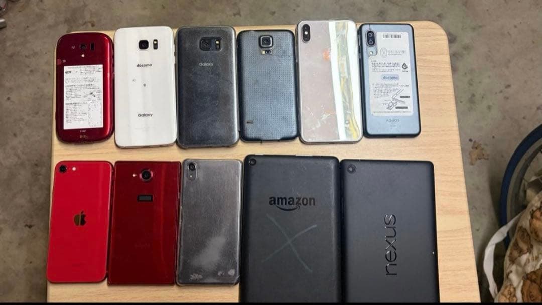 A*P様 Android、iPhone、タブレット【ジャンク15台】