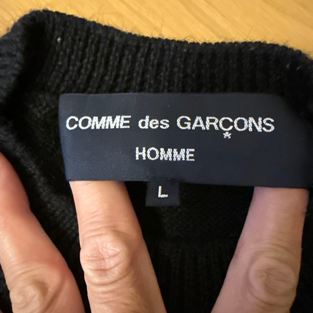 COMME des GARÇONS HOMME パッチワークニット L