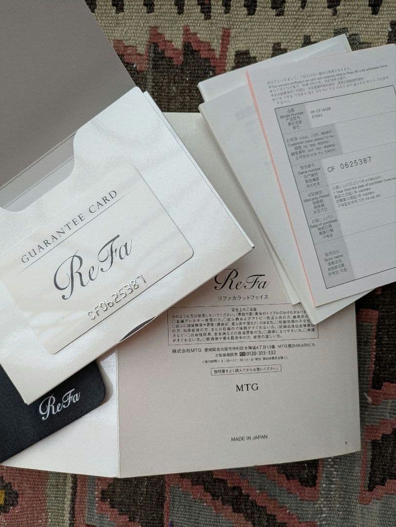 ReFa CARATFACE リファカラットフェイス MTG 付属品付