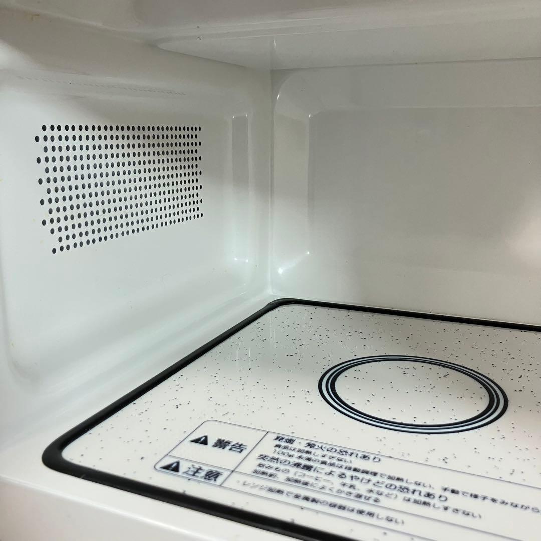 【美品】YAMAZEN YRL-F180(W) ホワイト電子レンジ　21年製