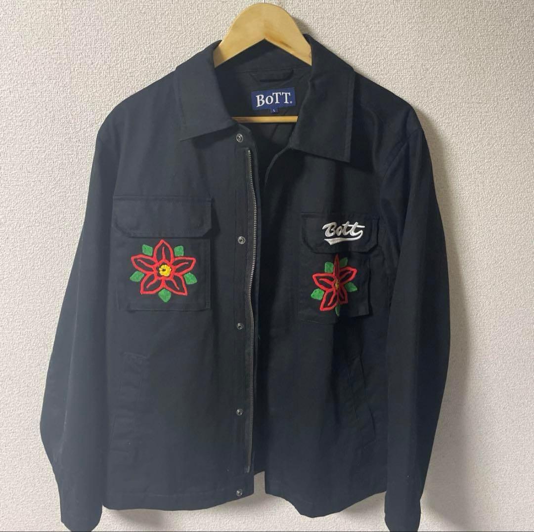 BOTT Cotton Field Jacket (black) Lサイズ