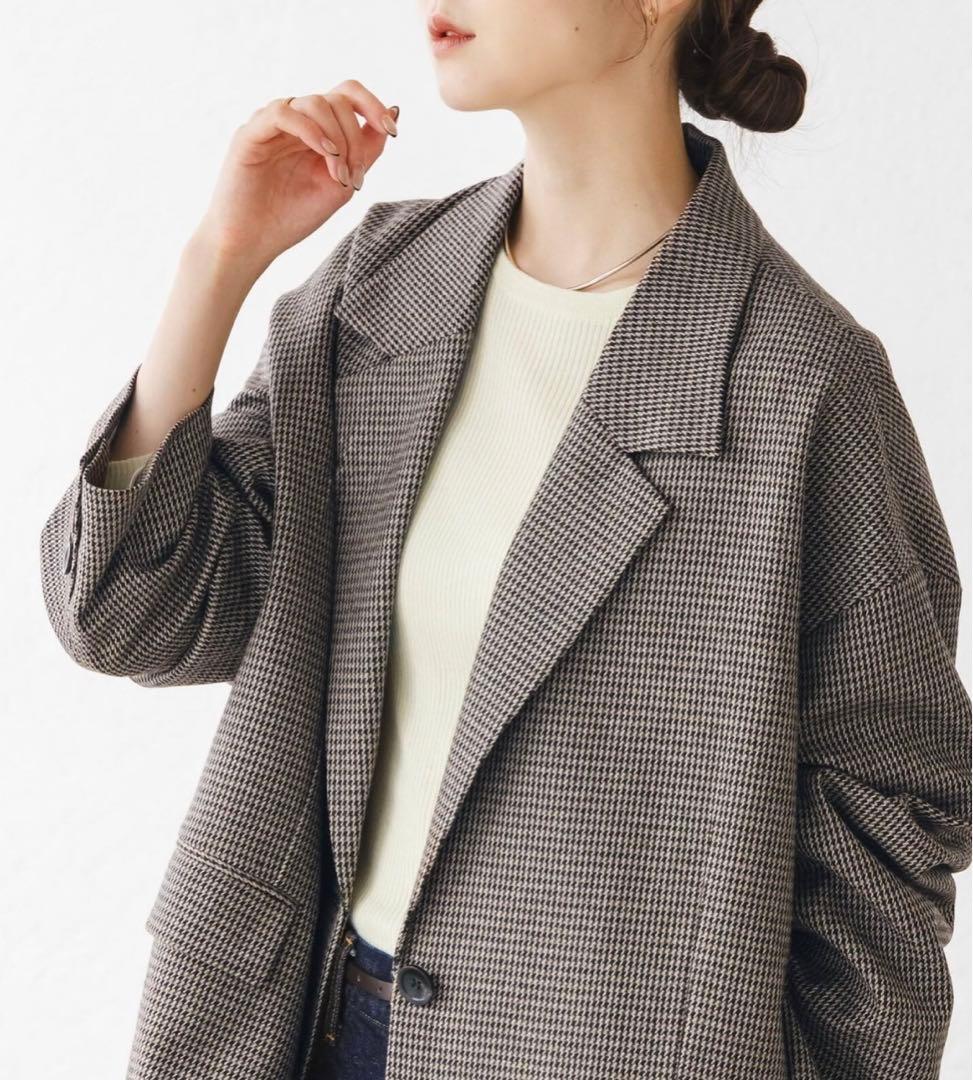 ▪️専用▪️NOBLE ノーブル　オーバーサイズチェックジャケット