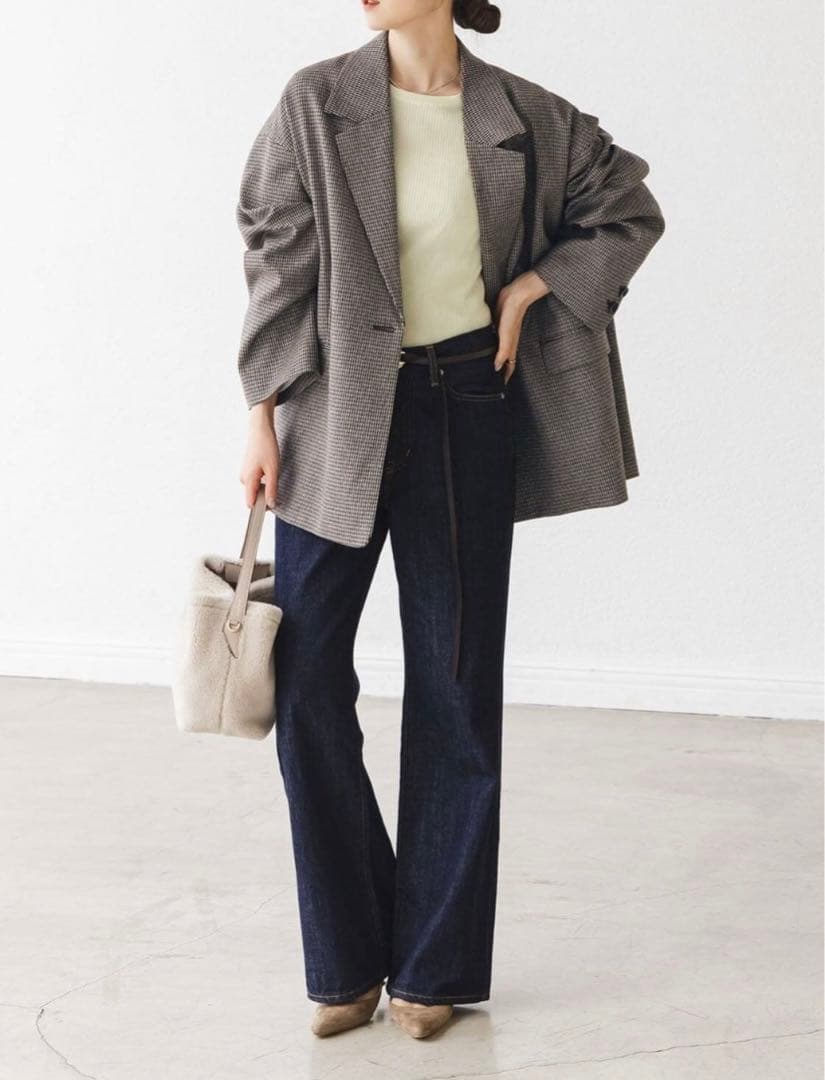 ▪️専用▪️NOBLE ノーブル　オーバーサイズチェックジャケット