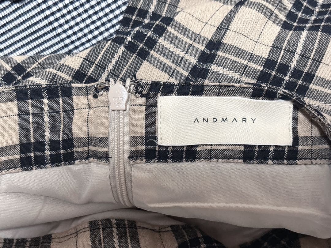 ワンピース andmary Khy check set AM1027