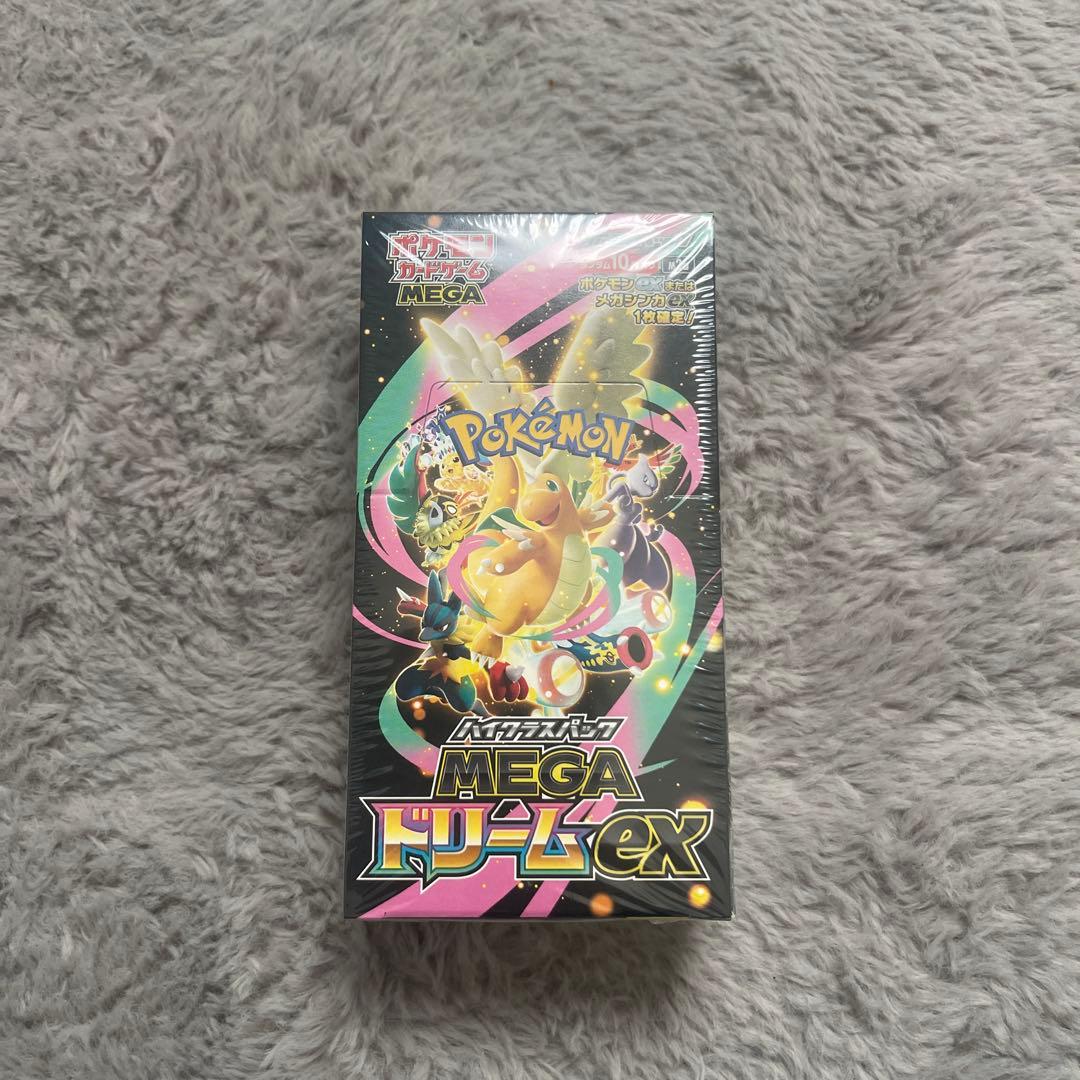 ポケモンカードゲーム MEGAドリームex 1BOX シュリンク付き　即日発送