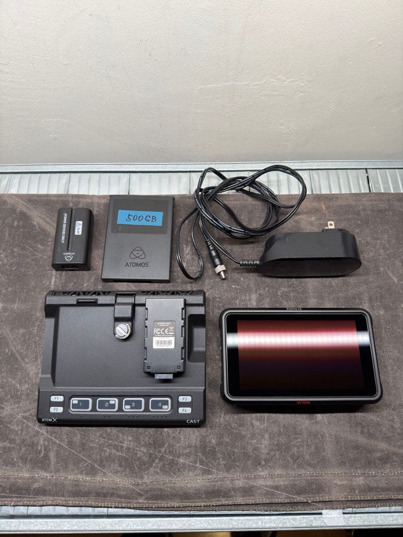 ATOMOS NINJA V &AtomCAST &500GBセット モニタ