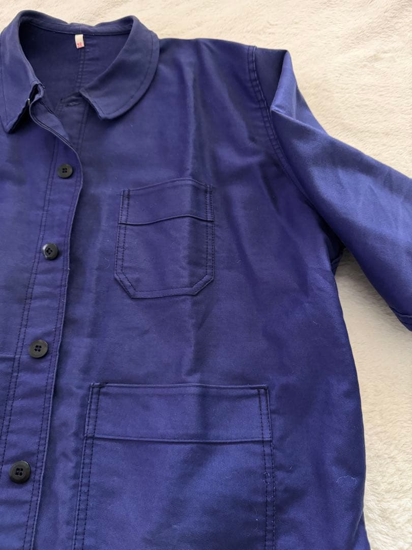 Adolphe Lafont フレンチワークジャケット インクブルー