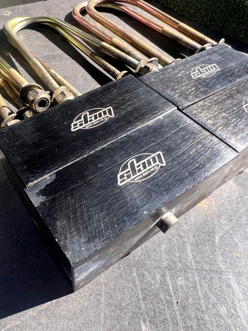 3インチ ブロック JA11 JB31 ジムニー サムライ ローライダー ダウン