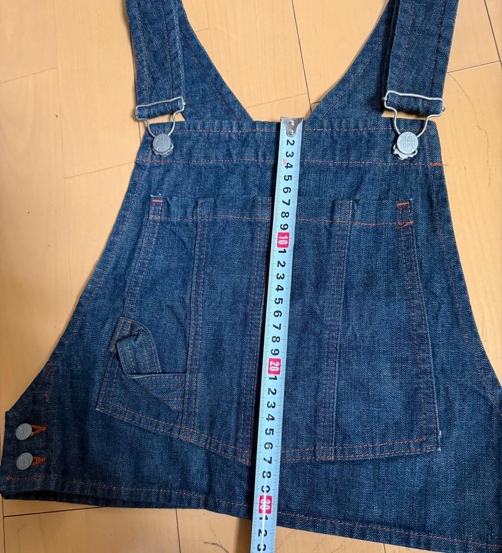 ジャンポールゴルチェのJEANS デニムオーバーオールトップ