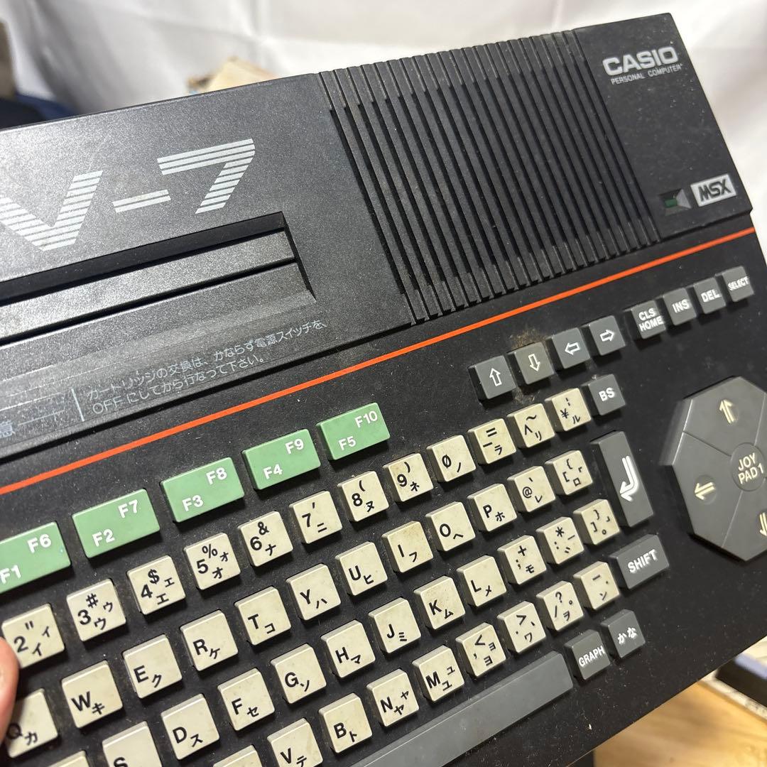 さ*♪様 CASIO PV-7 MSX ゲーム機　ジャンク扱い
