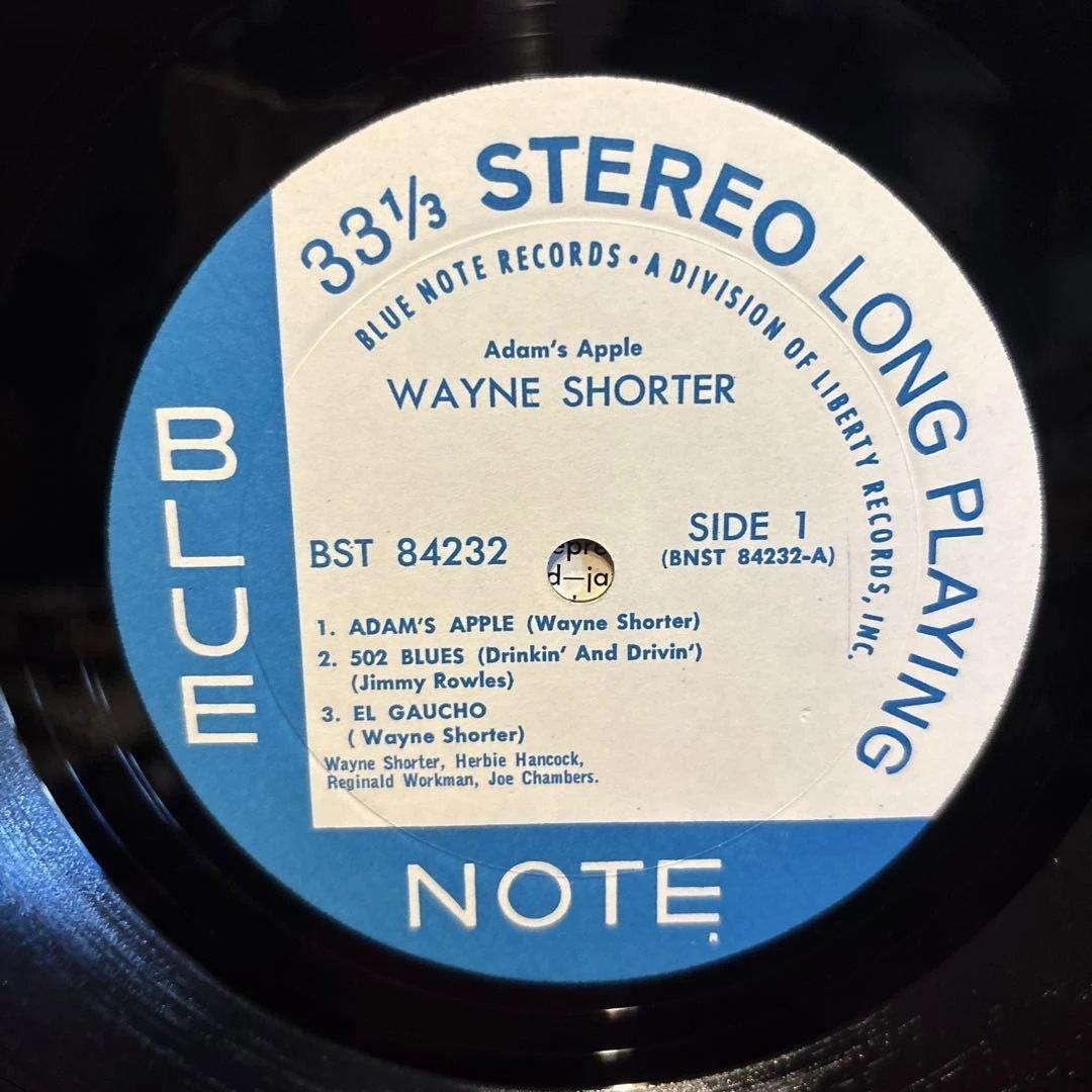 LP【BLUE NOTE】WAYNE SHORTER “ADAMS APPLE”
