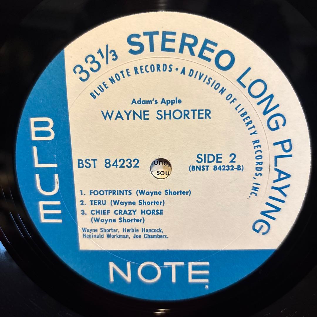 LP【BLUE NOTE】WAYNE SHORTER “ADAMS APPLE”