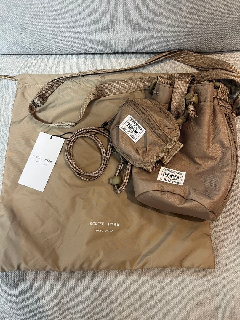 PORTER × HYKE BONSAC MINI & COIN CASE
