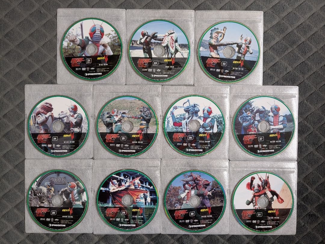 仮面ライダーV3 DVDコレクション 全巻セット 全11巻 11枚組 完結