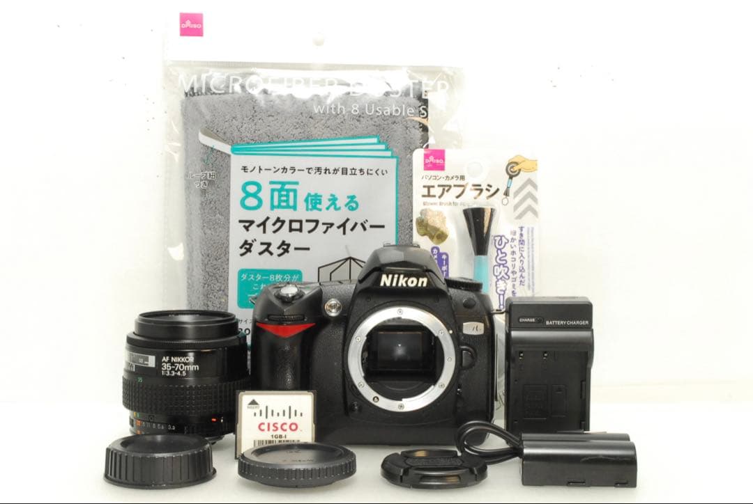 Nikon D70 ❤️レンズセット ニコン 一眼レフ カメラ デジカメ デジタル