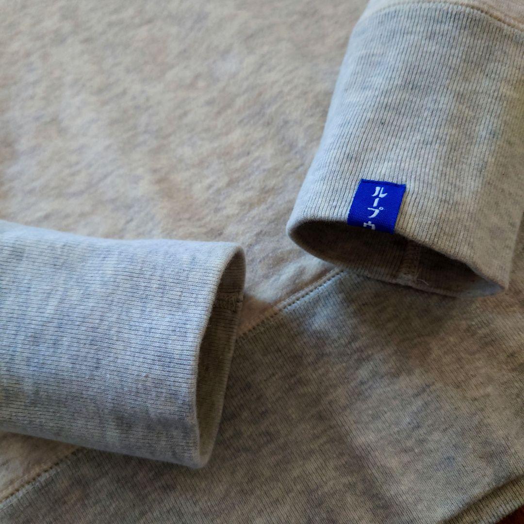 美品 ■日本製■ LOOPWHEELER 旧式吊り編み機仕上げスウェット M