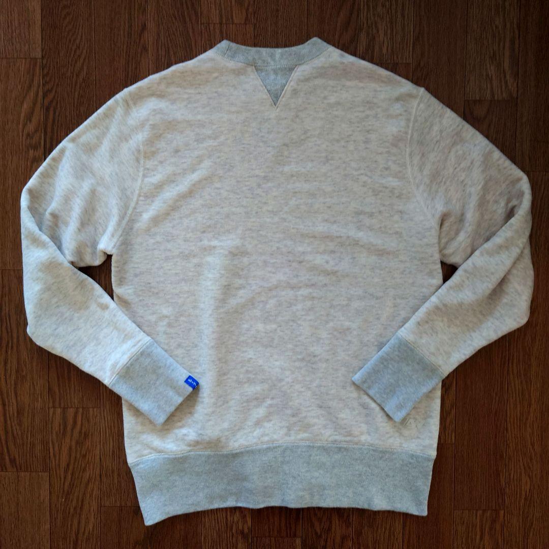 美品 ■日本製■ LOOPWHEELER 旧式吊り編み機仕上げスウェット M