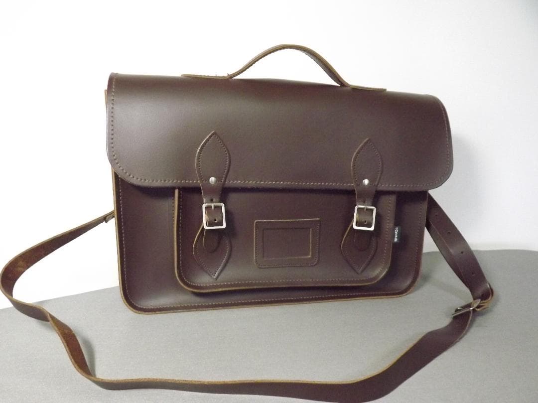 美品 ザッチェルズ イギリス製 レザーバッグ ハンド・ショルダー・リュック