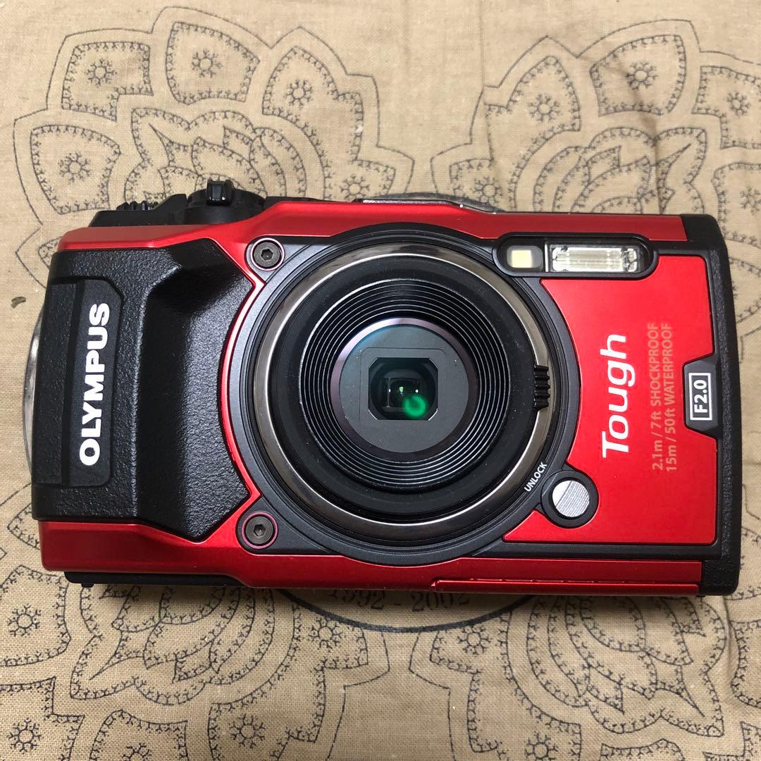 完品 OLYMPUS TG-5 防水カメラ PT-058 防水プロテクターセット