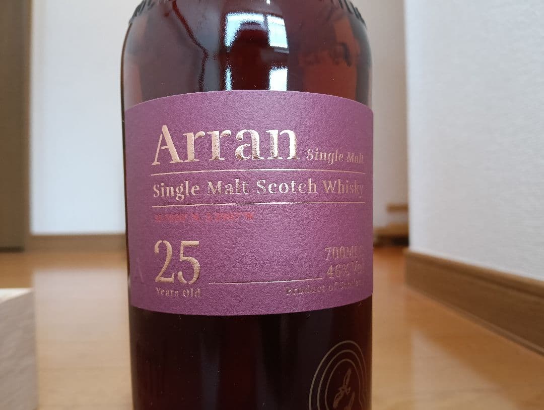 【最安値】アラン25年 シングルモルトスコッチウイスキー