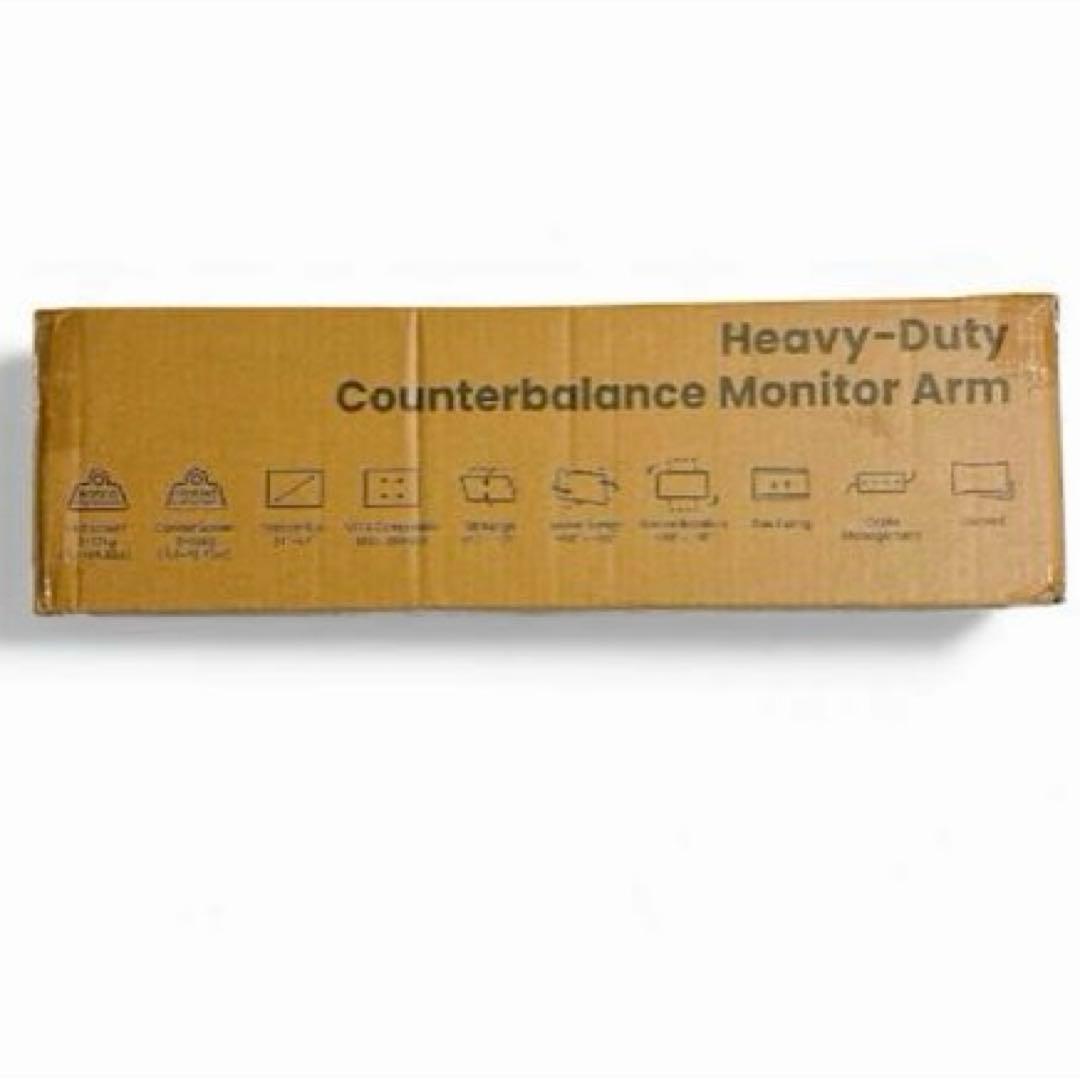 最終価格！　2画面モニターアーム 最大57インチ　耐荷重~27kg