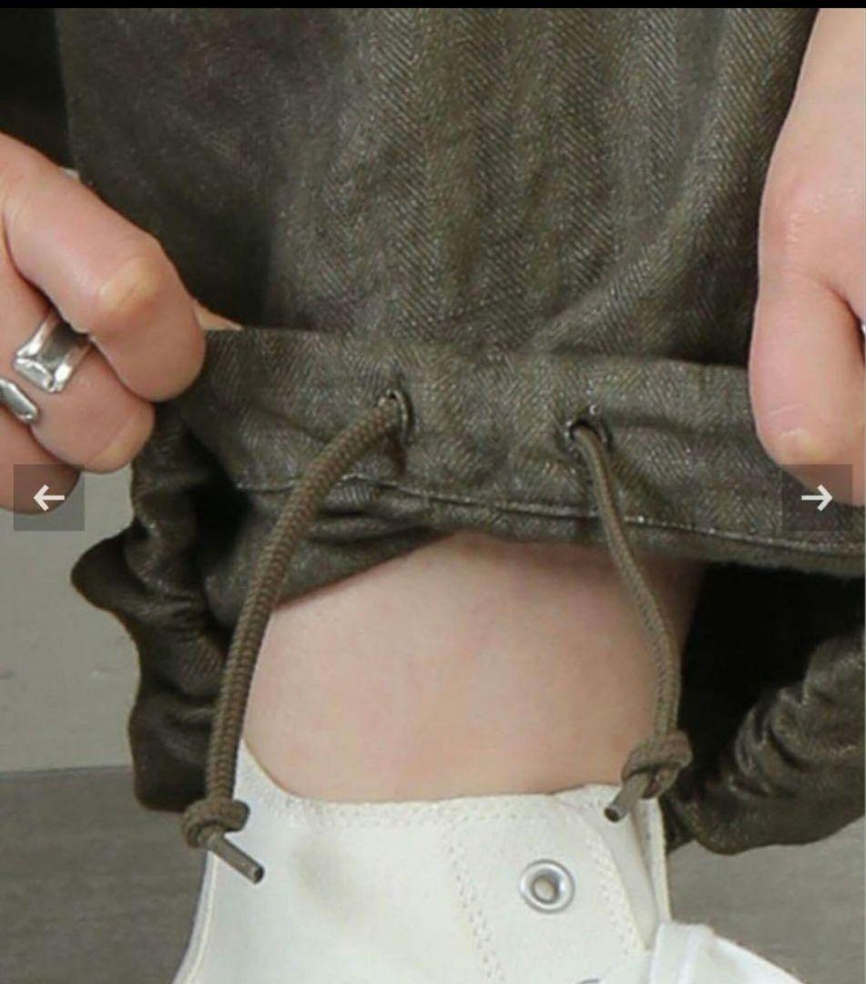 とも journalstandard luxe リネンヘリンカーゴパンツ