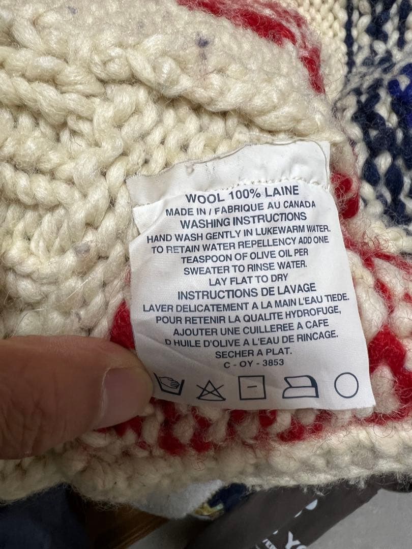 Kanata カウチンセーター