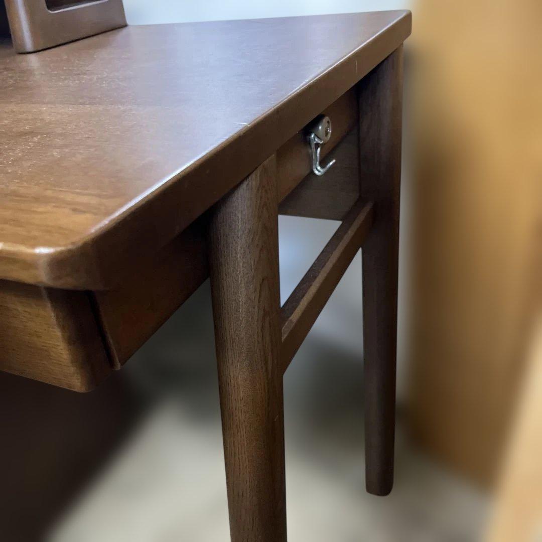 【KEYUCA】◇学習机セット◆ワゴン付き◇鍵付き◆