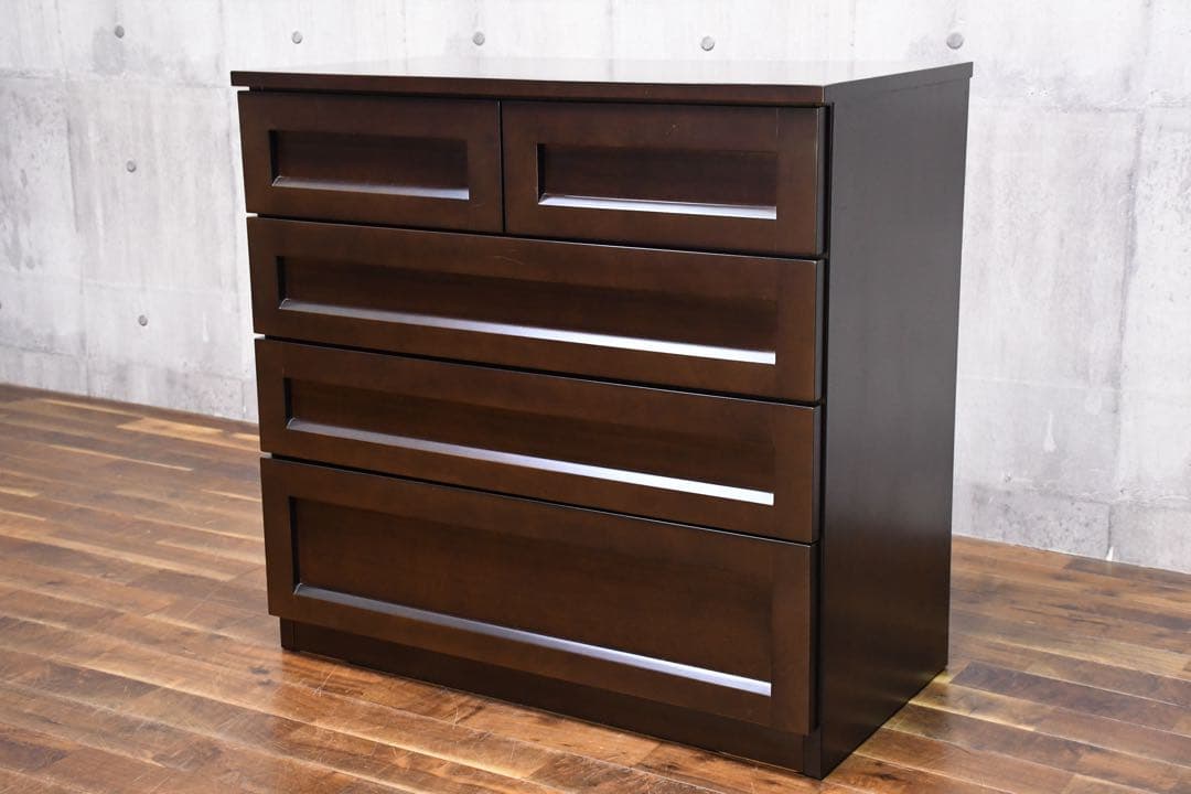 EGC67 IDC大塚家具 ヴィータ 4段チェスト 整理タンス ミドルチェスト