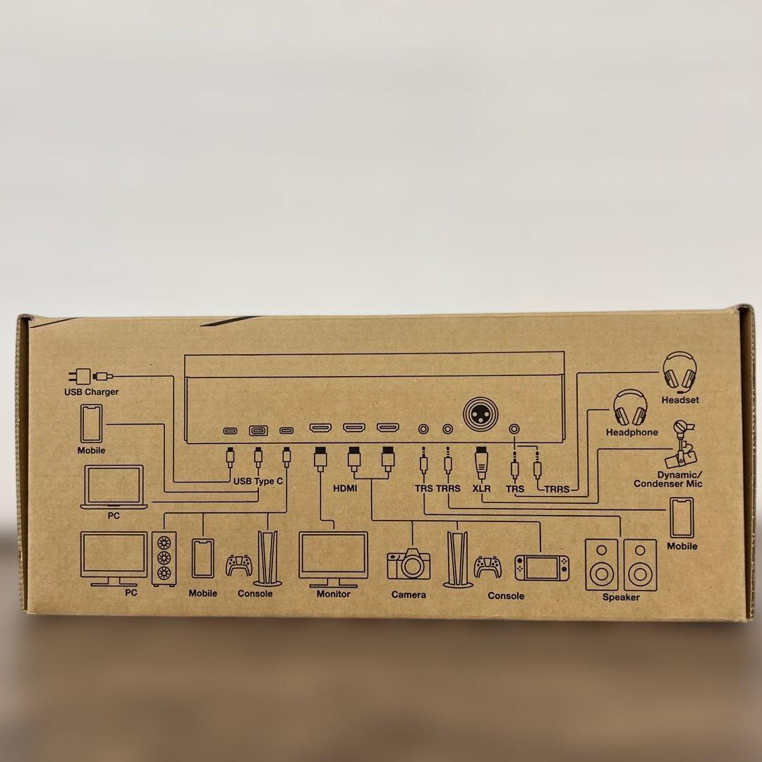 261546 BRIDGE CAST Xゲーミングミキサー ＆ HDMIケーブル