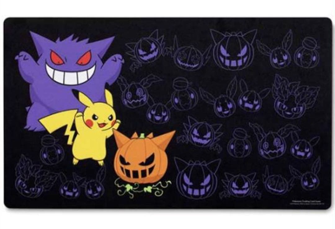 海外限定 プレイマット ゲンガー ピカチュウ ハロウィン