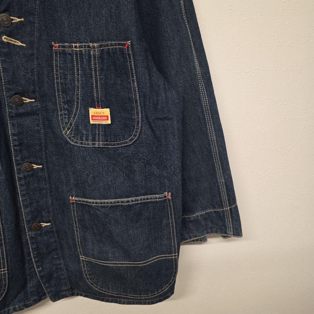 1993年 香港製Levi's WORKERS70742-12デニムカバーオール