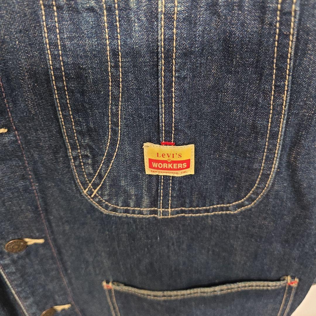 1993年 香港製Levi's WORKERS70742-12デニムカバーオール