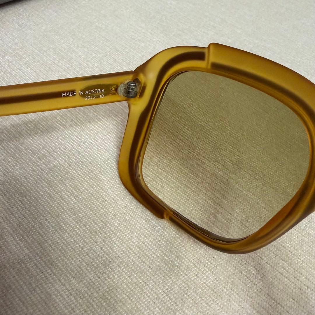 Christian Dior ブラウン スクエア サングラス　ヴィンテージ