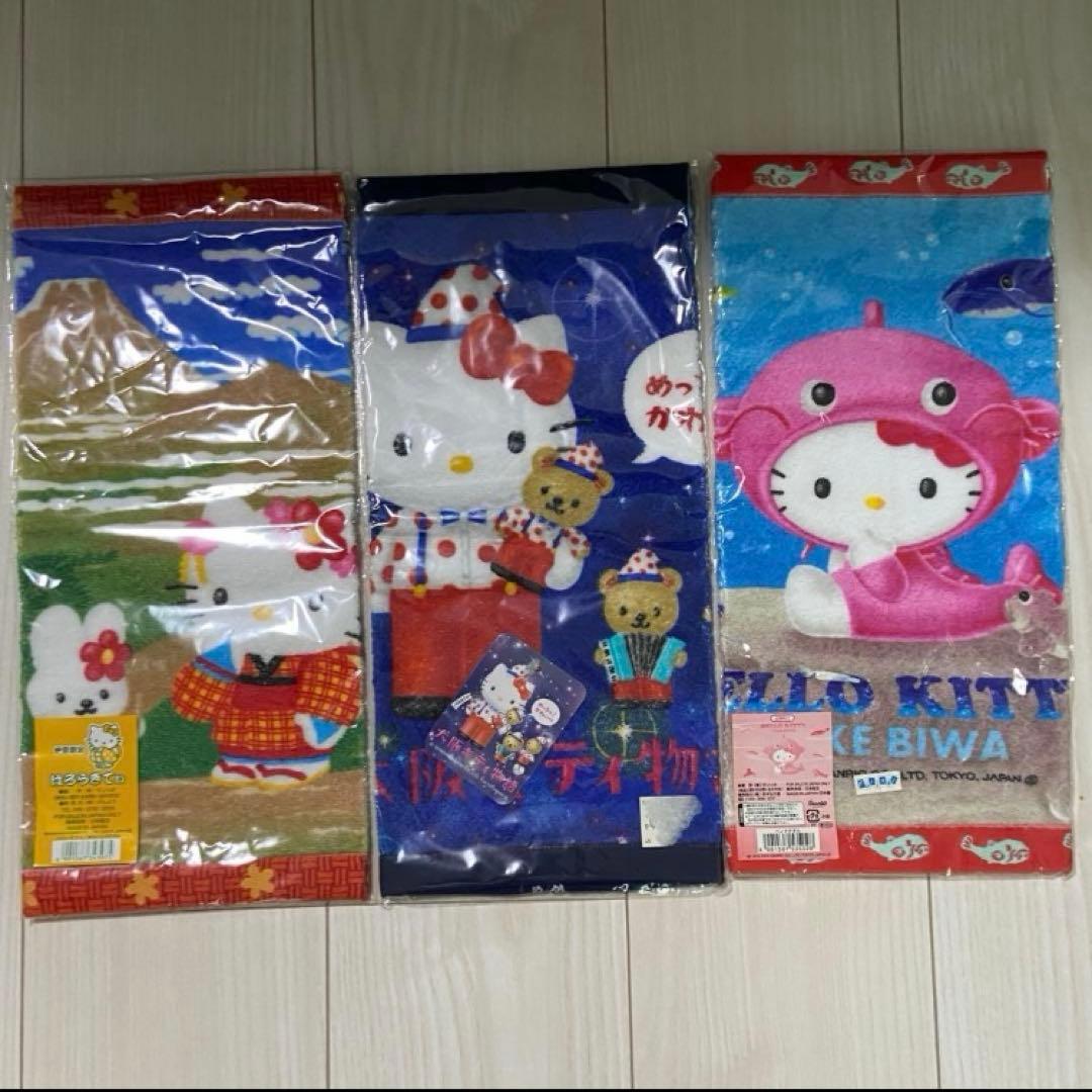【レア】ハローキティ ご当地　USJ タオル　48枚セット