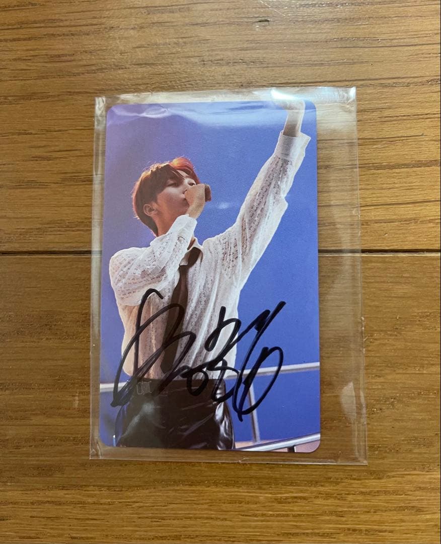 SEVENTEEN スングァン サイン入りトレカ