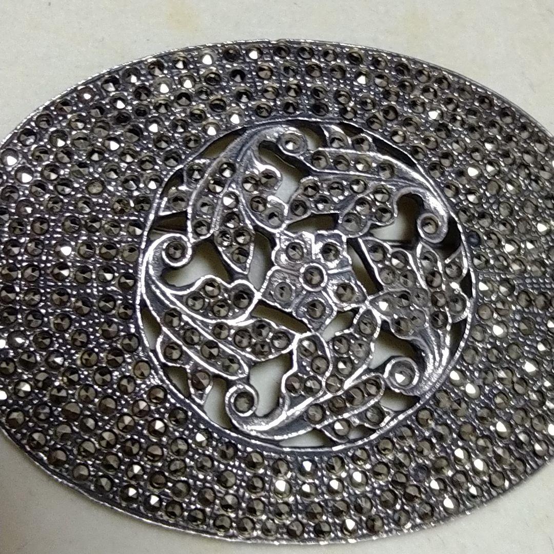 VENDOME AOYAMA 楕円形ブローチシルバー925