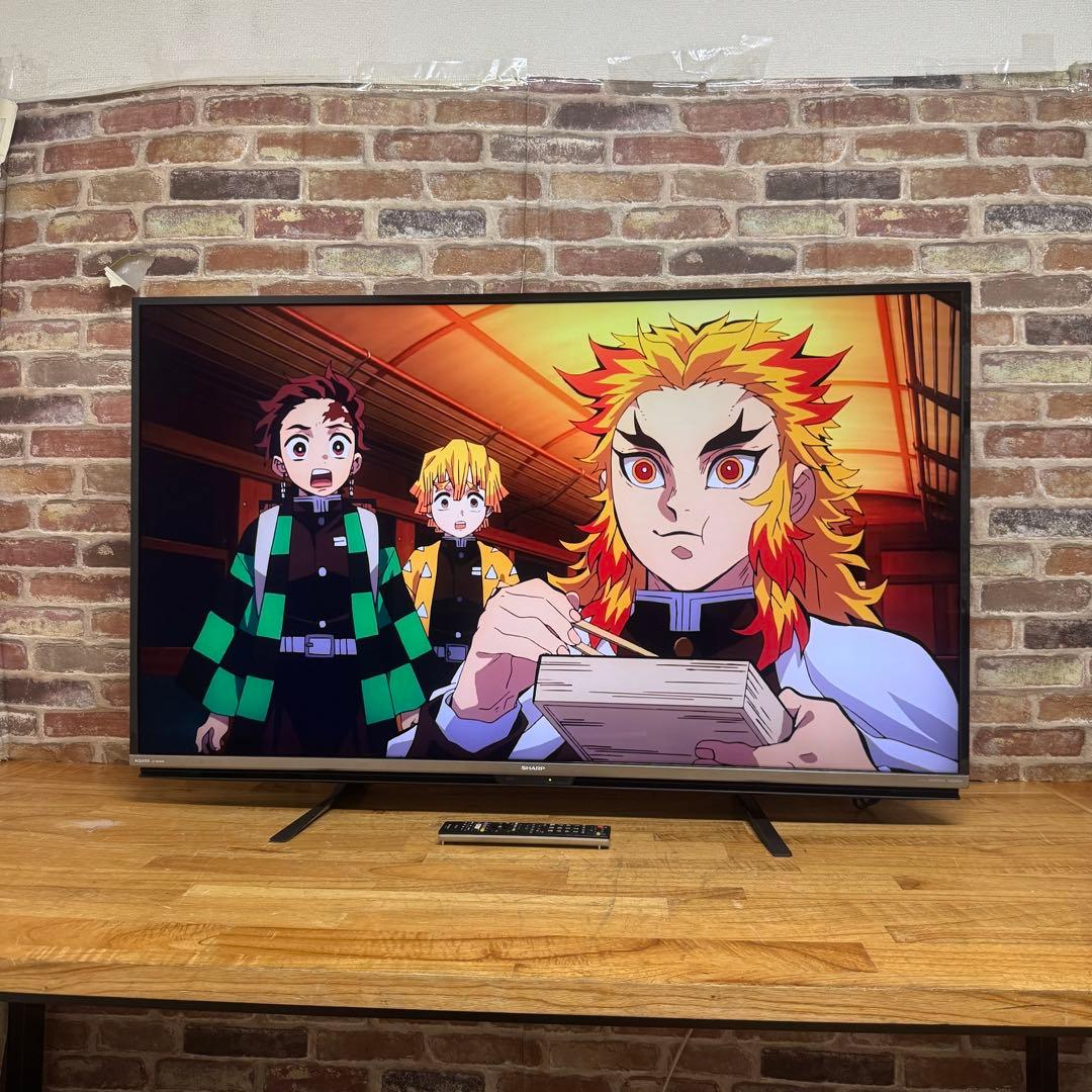 シャープ 50V型 4K液晶テレビ AQUOS LC-50US45 動画アプリ○